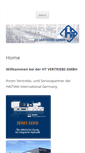 Mobile Screenshot of ht-vertrieb.com